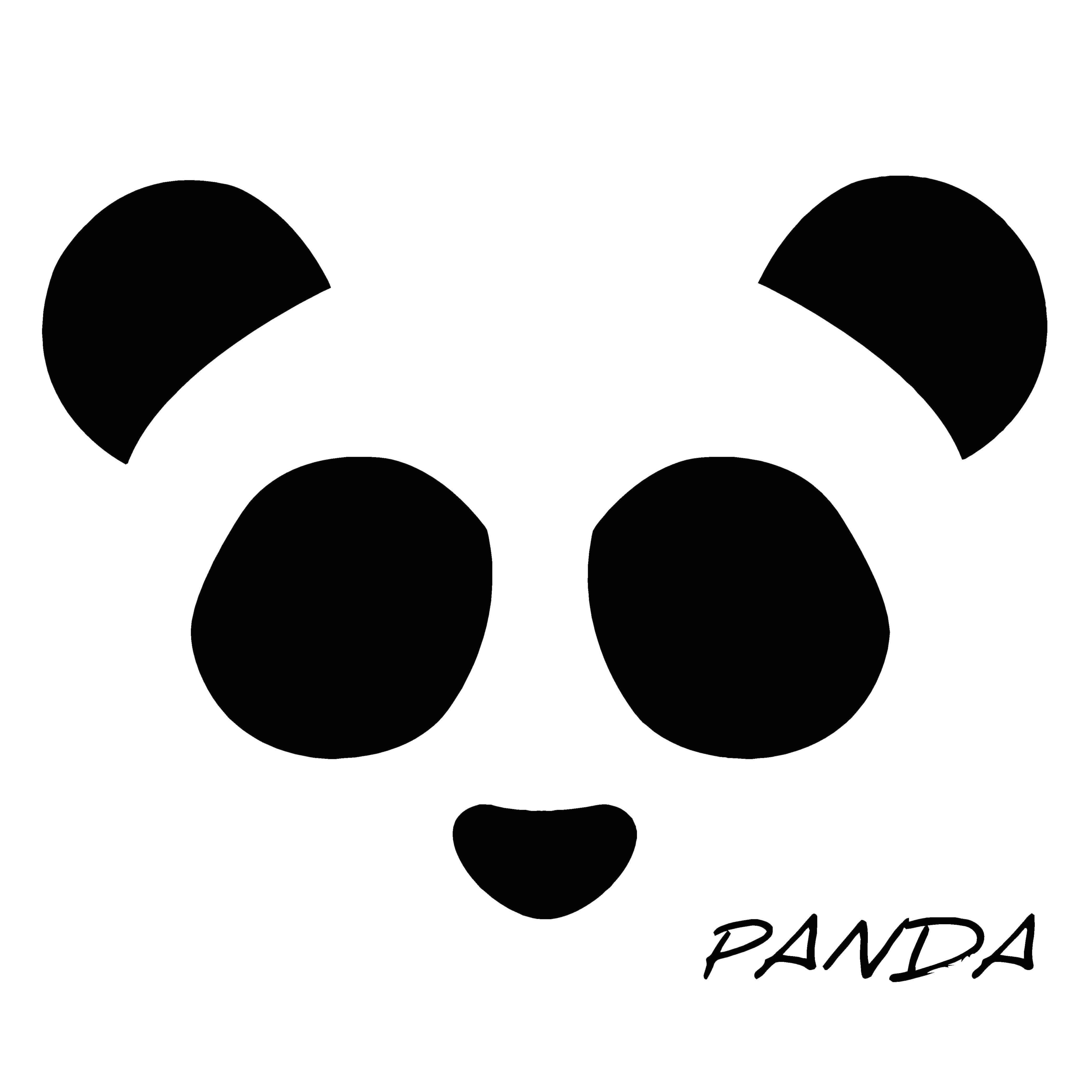 PANDA no background